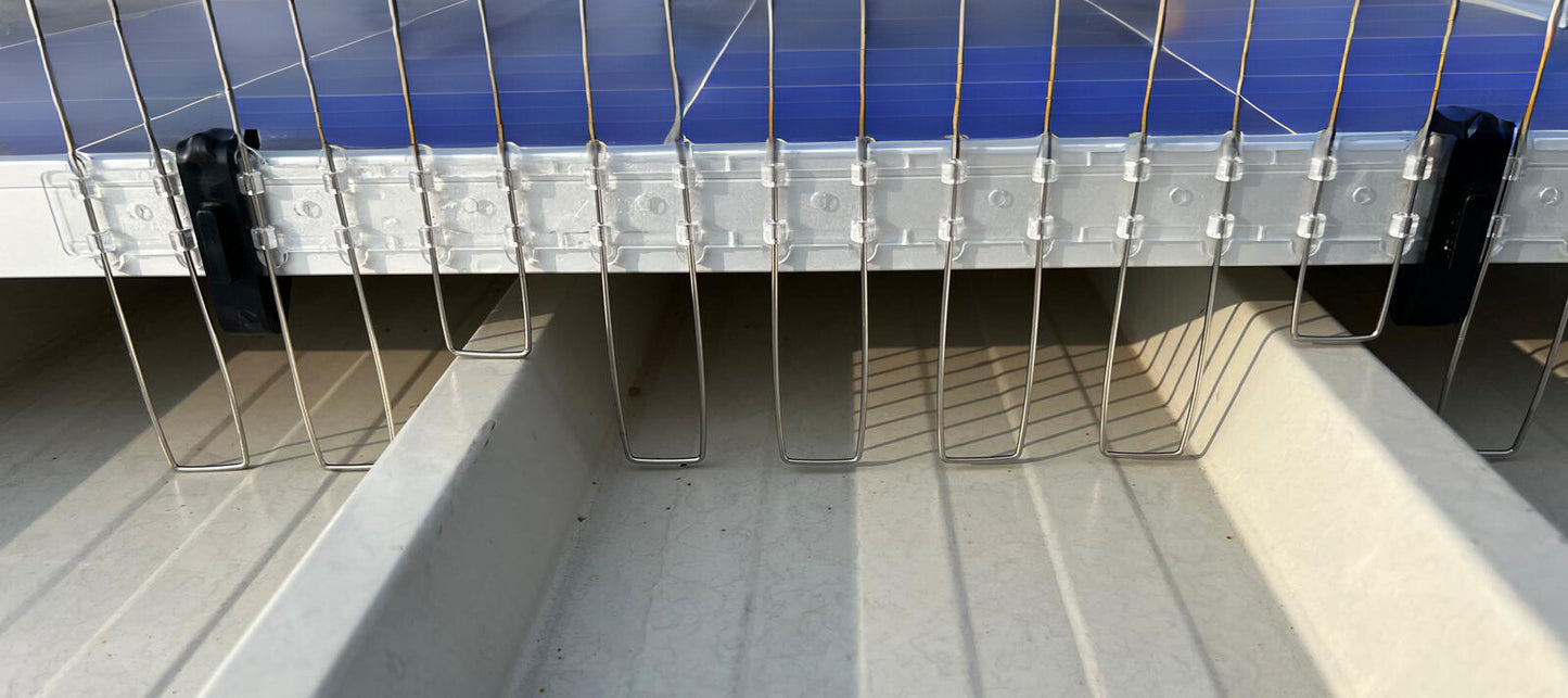Barriera fotovoltaico contro volatili KIT