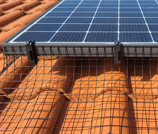 Rete per fotovoltaico contro volatili KIT